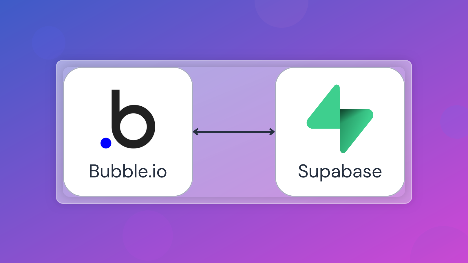 Harness the power of Supabase - a robust backend solution for your Bubble.io app